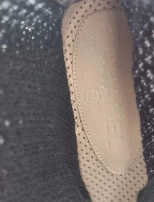 Chanel Knit Mesh Ankle Boot - 35.5/36