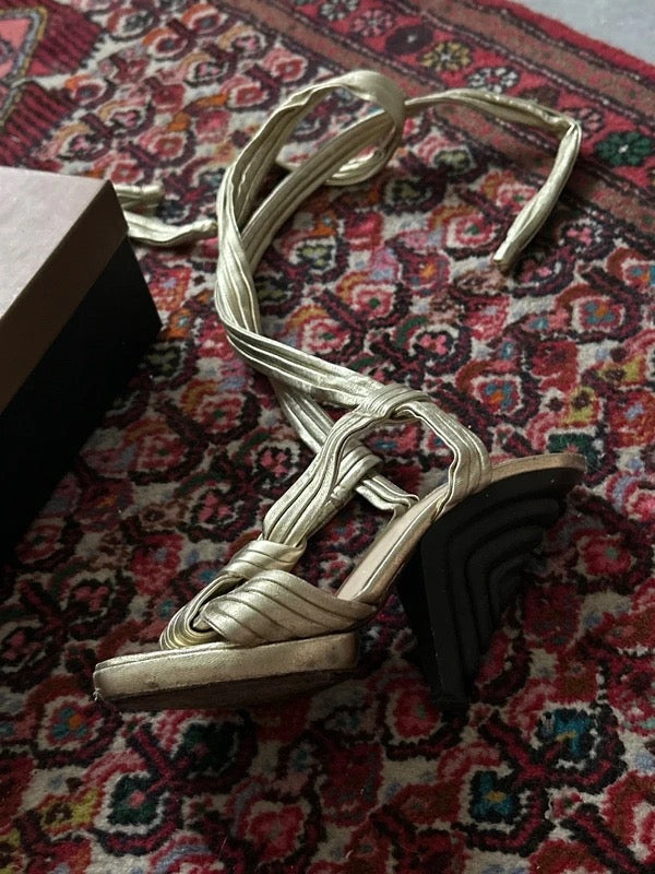 Loewe Wrap Heels - 38