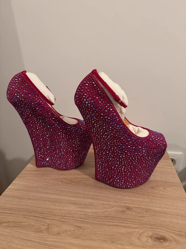 Giuseppe Zanotti Swarovski Wedge Brand New - 38.5