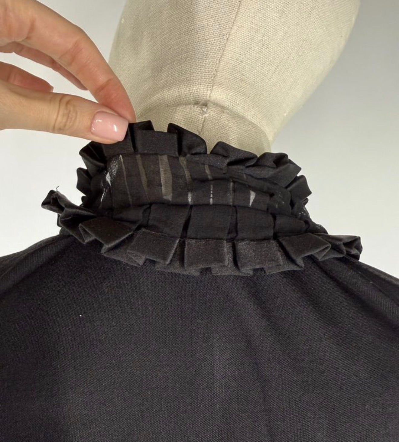 Saint Laurent by Tom Ford Frill Blouse - S