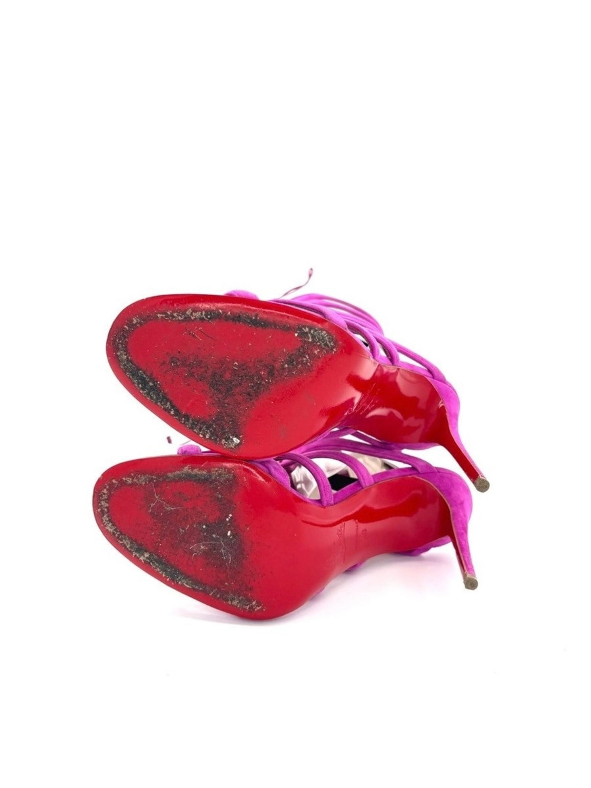 Christian Louboutin Amazoulo 100 Gladiator Heels - 40