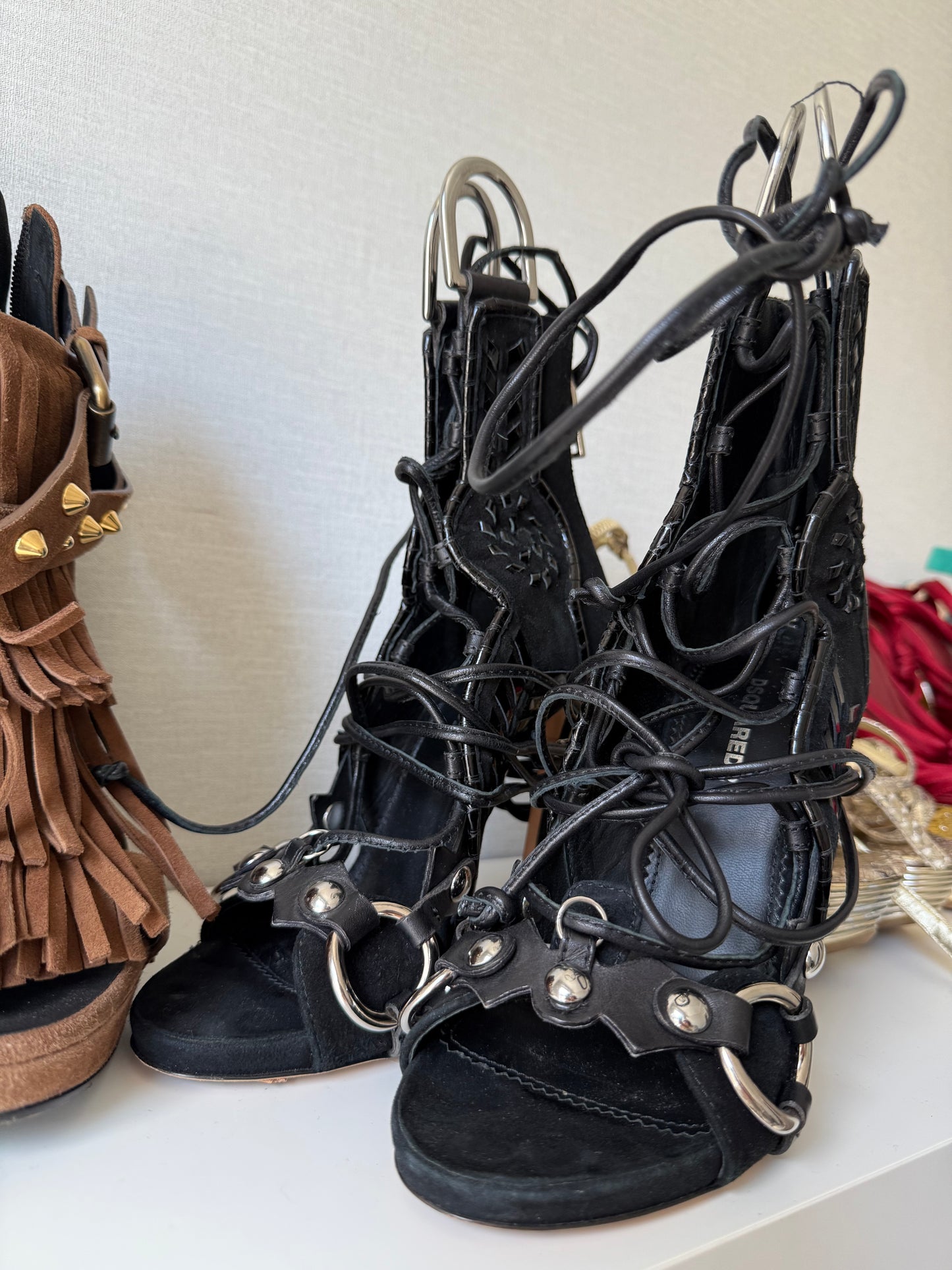 Dsquared2 Gladiator Heels - 36/37