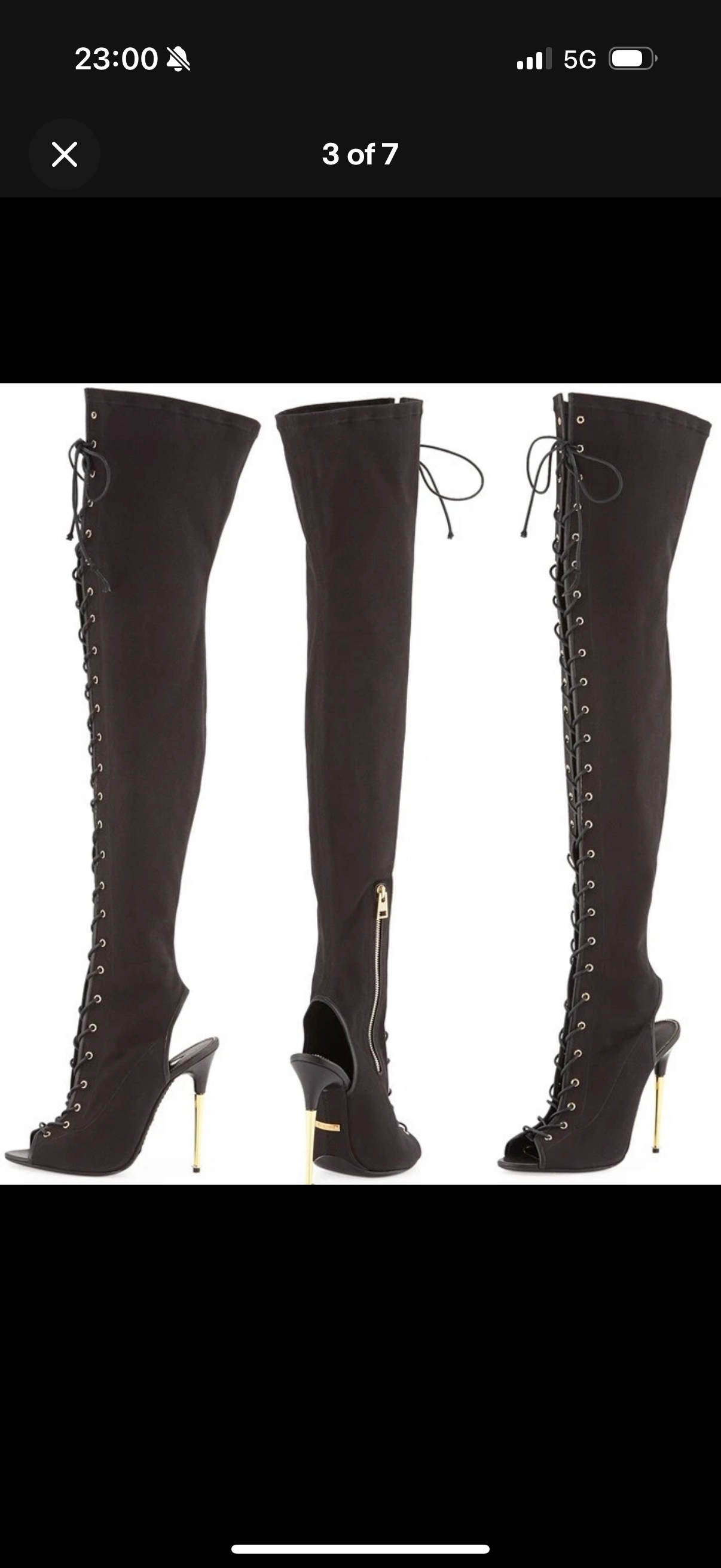 Tom Ford Lace Up Boots - 38