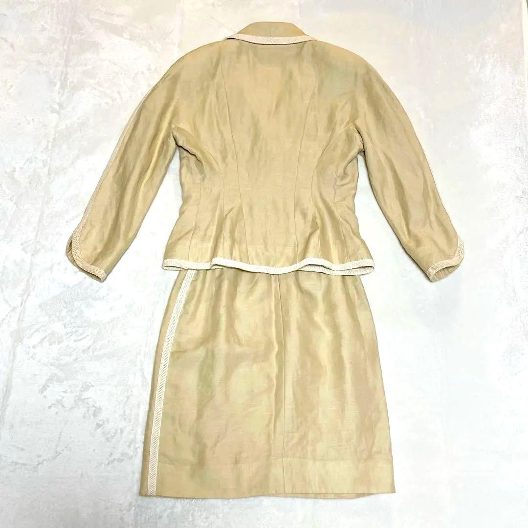 Chanel 1990s Linen Blazer Set - M