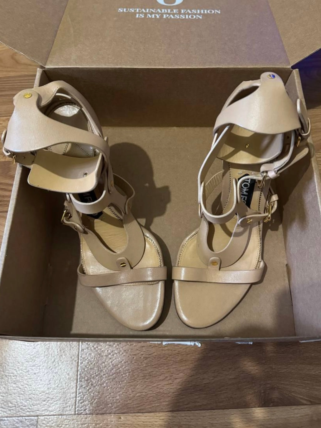 Tom Ford Gladiator Heels - 38