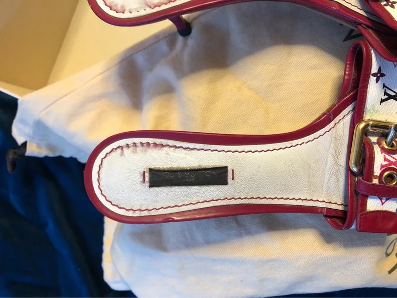 Louis Vuitton x Takashi Murakami Kitten Mules - 37