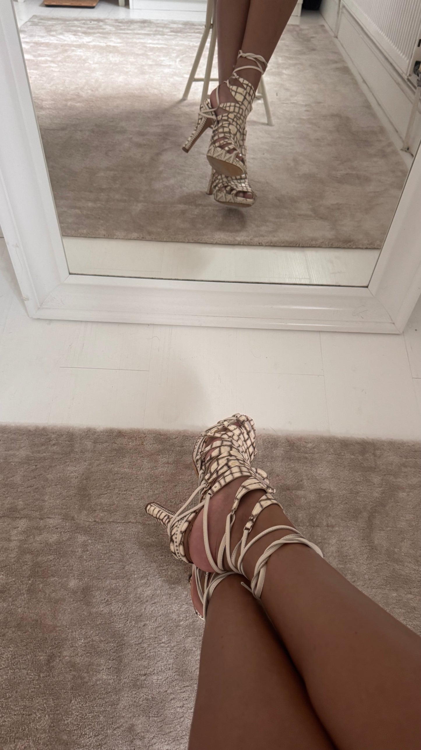 Dior Alligator Runway Heels - 38