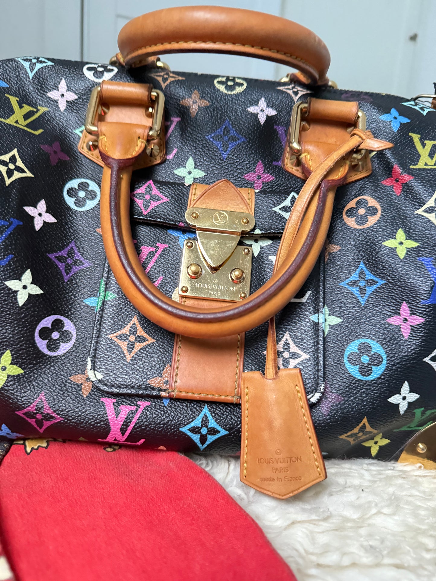Louis Vuitton x Takashi Murakami Monogram Speedy 30