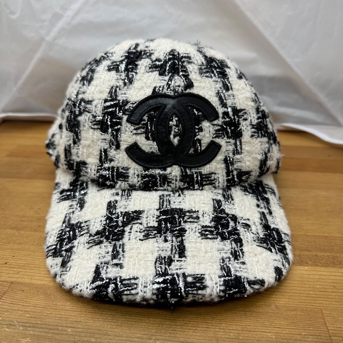 Chanel Tweed Cap