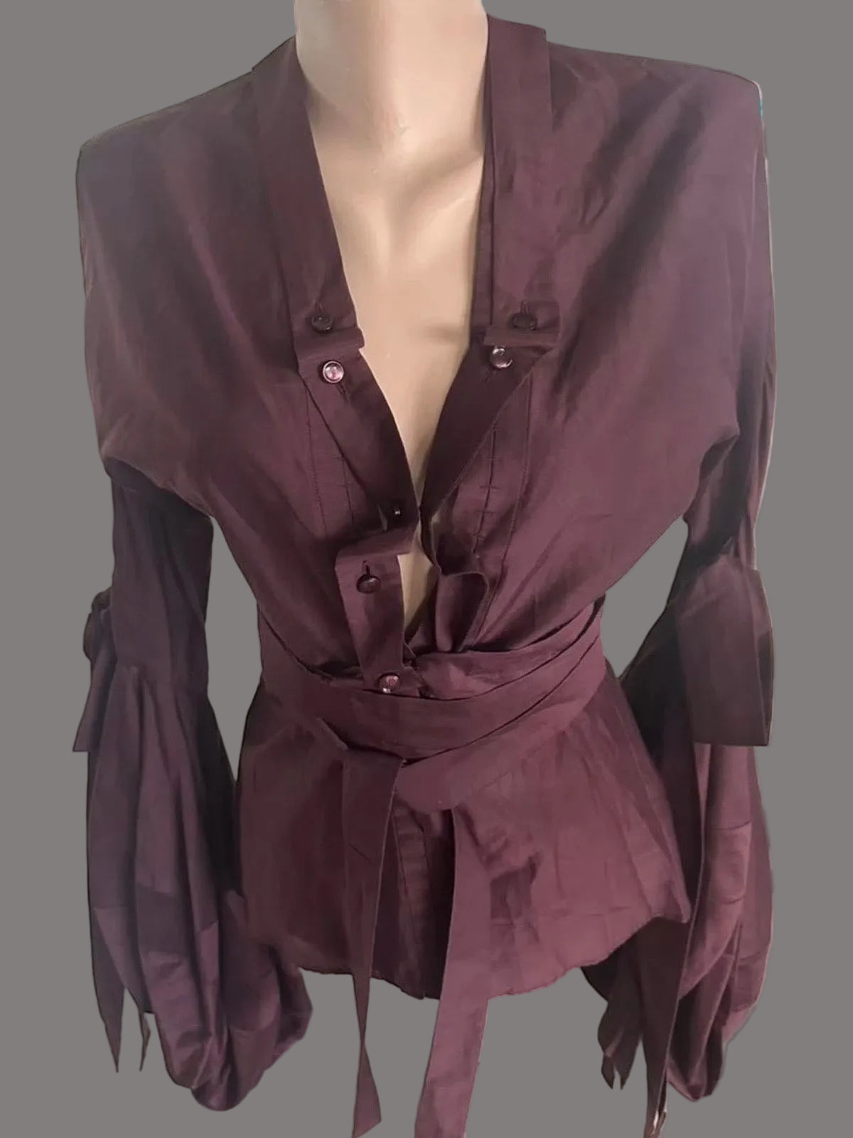 Yves Saint Laurent by Tom Ford Pirate Blouse Brand New - S