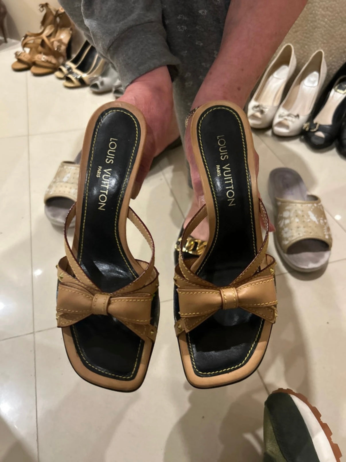 Louis Vuitton X Takashi Murakami Bow Wedge Heels - 40