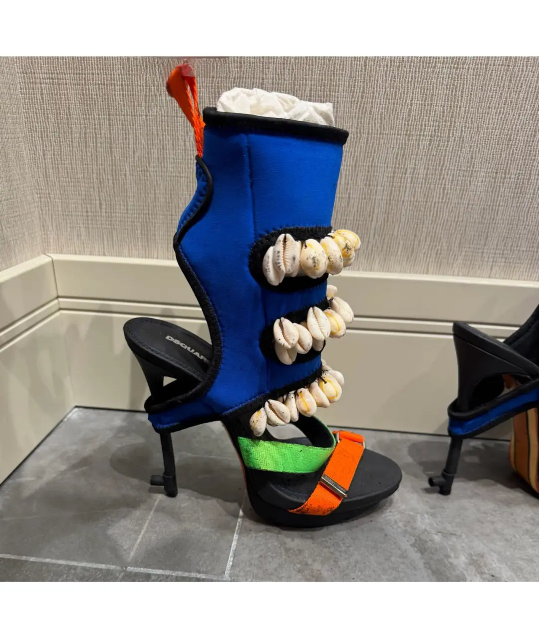 Dsquared2 Surfers Paradise Shell Heels - 39