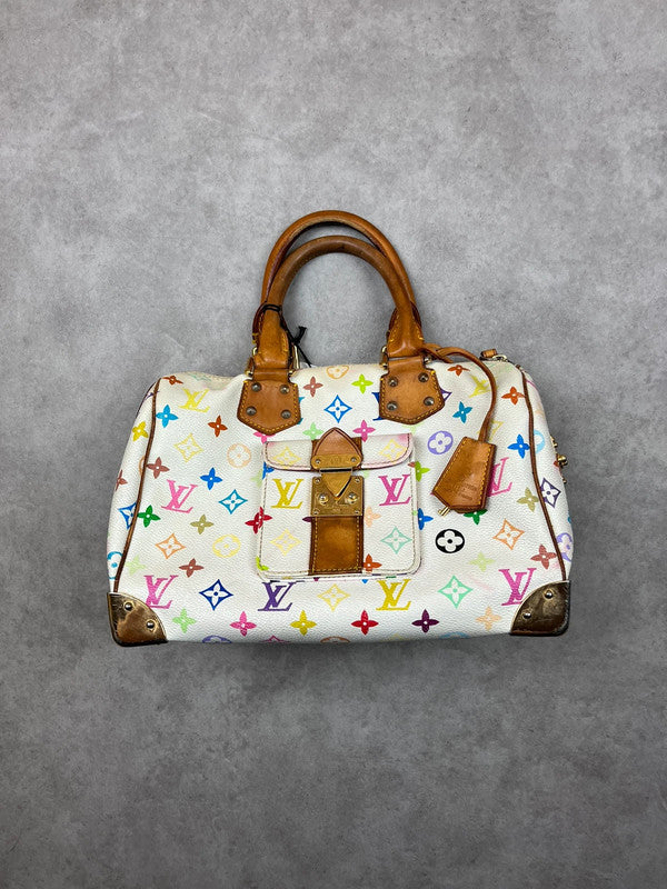 Louis Vuitton x Takashi Murakami Speedy 30 Bag