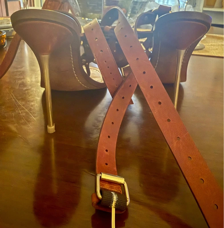 Emilio Pucci Spring 2011 Gladiator Bondage Heels - 39