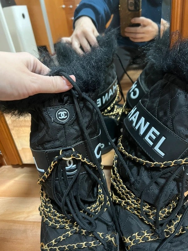 Chanel Apres Ski Moon Boots - 38/40