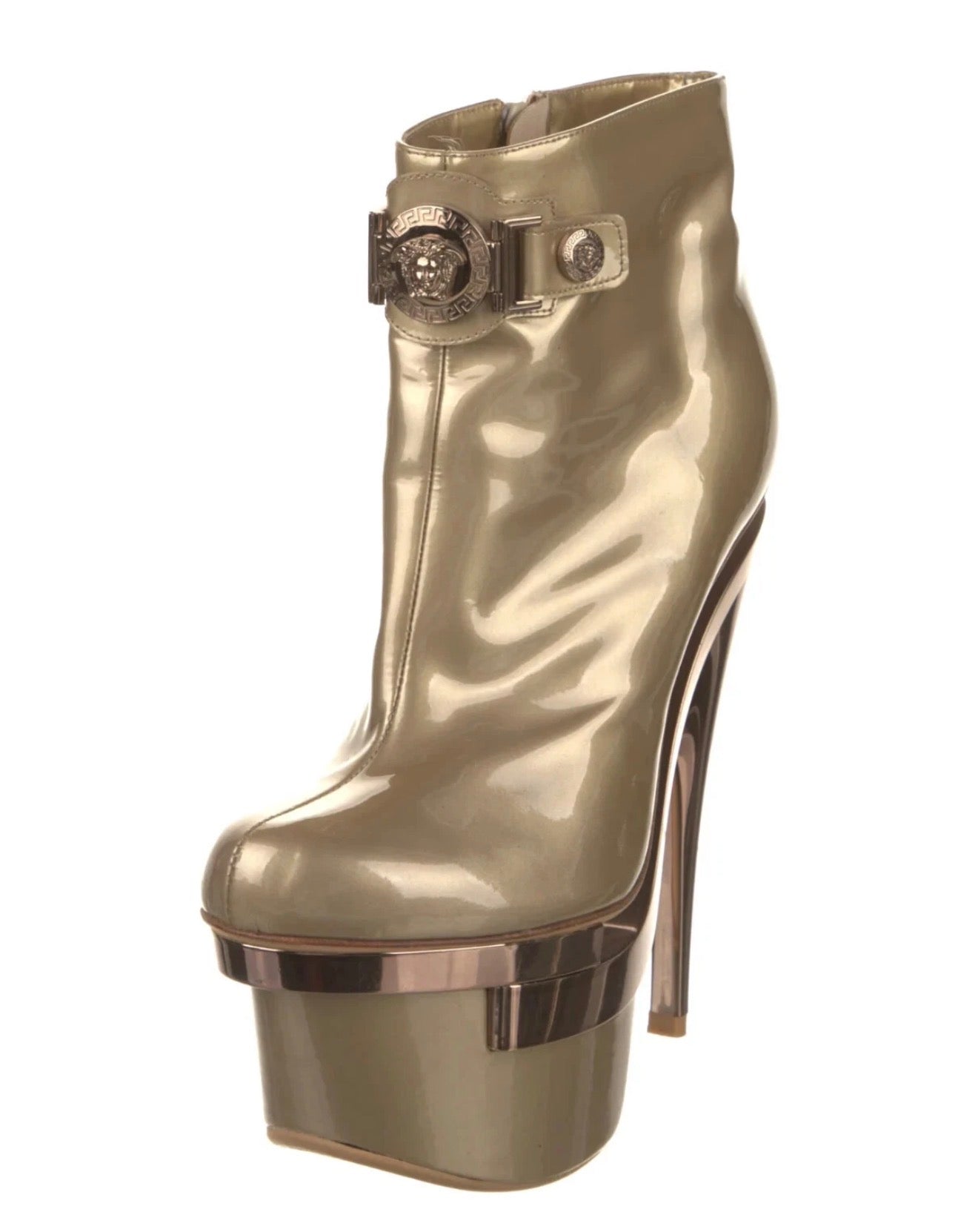 Versace Triple Platform Boots - 37/37.5