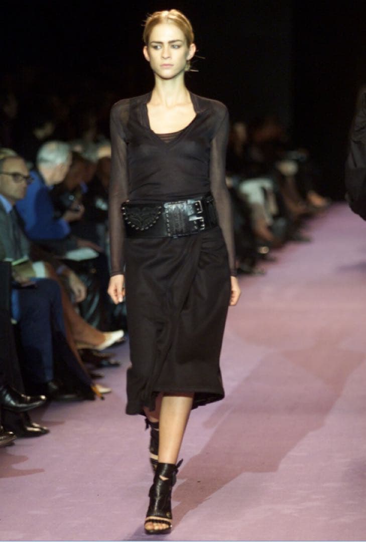 Yves Saint Laurent 2001 Runway Bondage Heels - 37.5 + 38