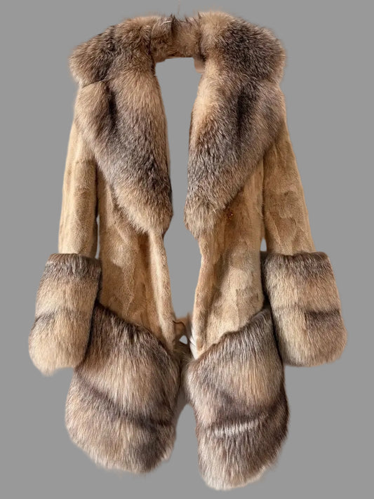 Versace Fur Jacket - S