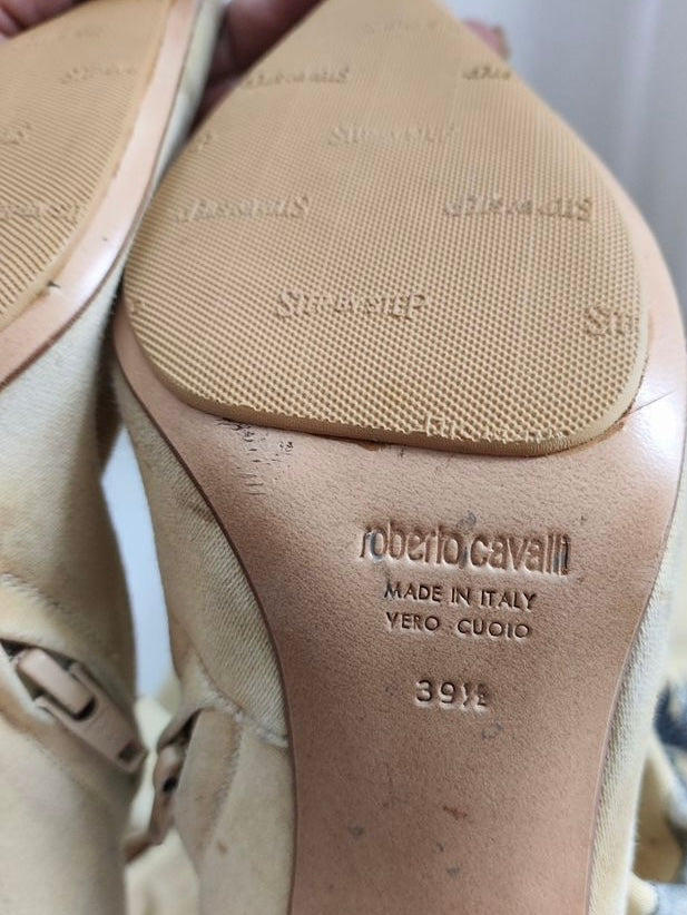 Roberto Cavalli Tattoo Boots- 39/39.5