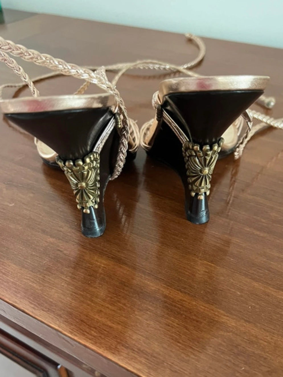 Jimmy Choo Geisha Wedges - 38/38.5