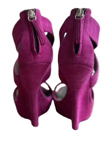 Giuseppe Zanotti Suede Wedge Heels - 37/37.5