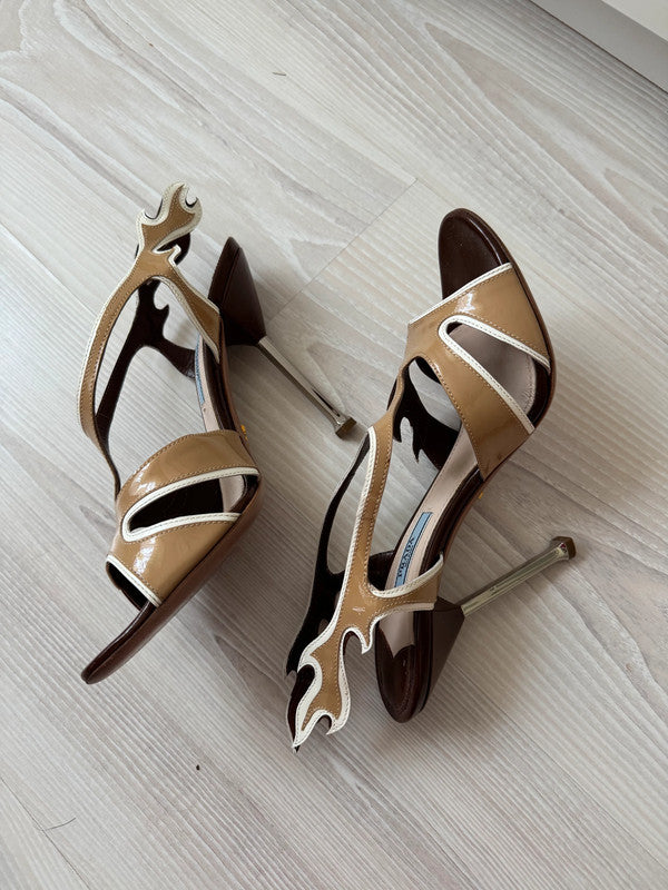 Prada Flame Heels - 38