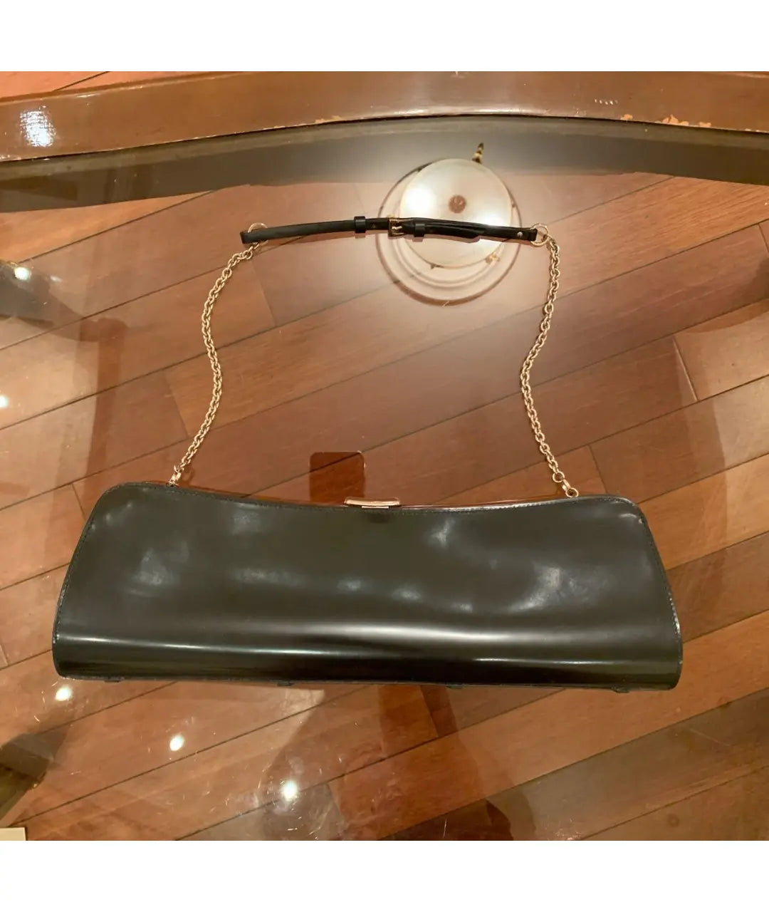 Dior Bondage Clutch and Chain Bag