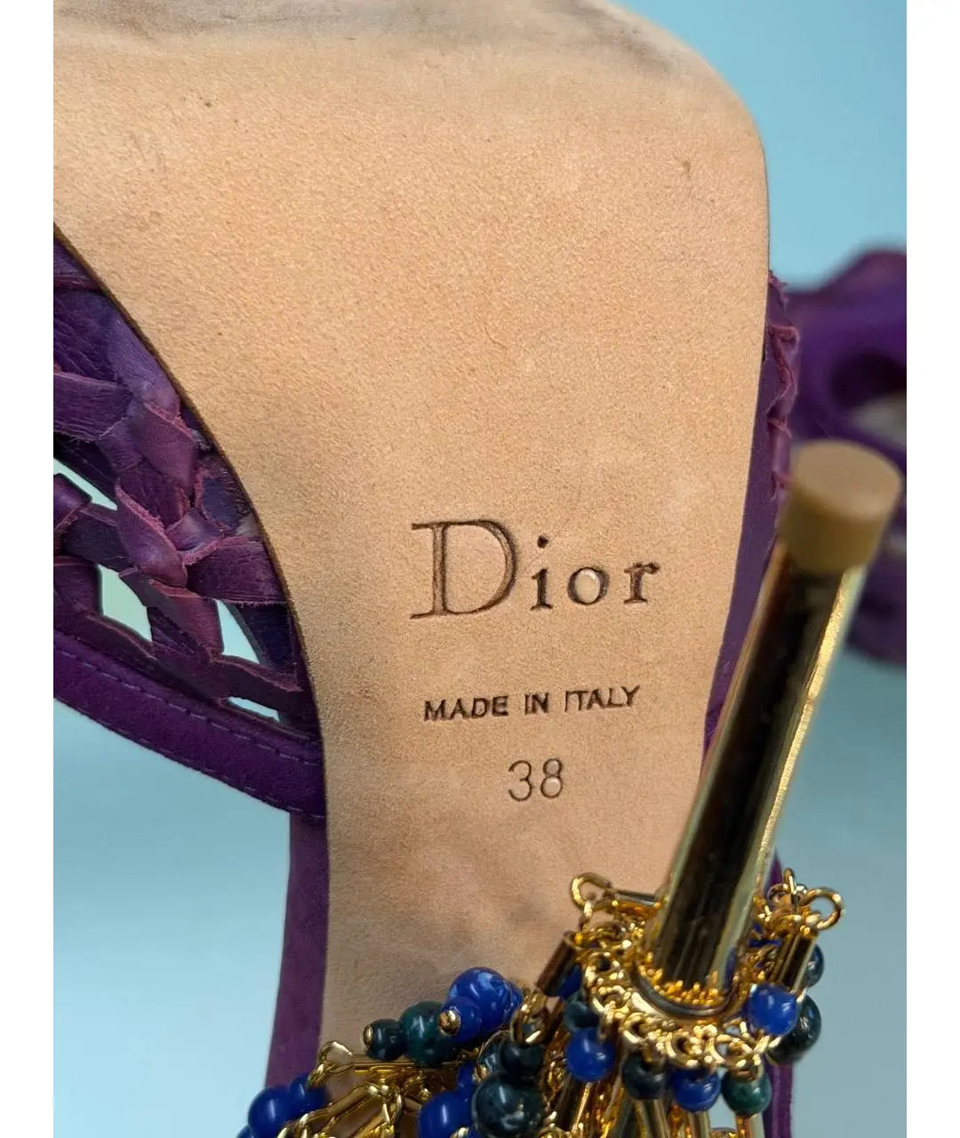 Dior Chandelier Heels Brand New - 38