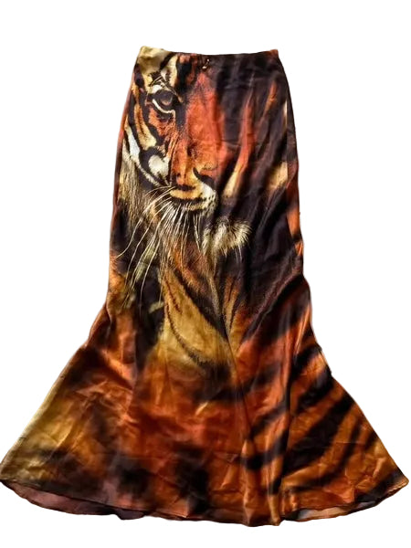 Roberto Cavalli F/W 2000 Tiger Skirt - S