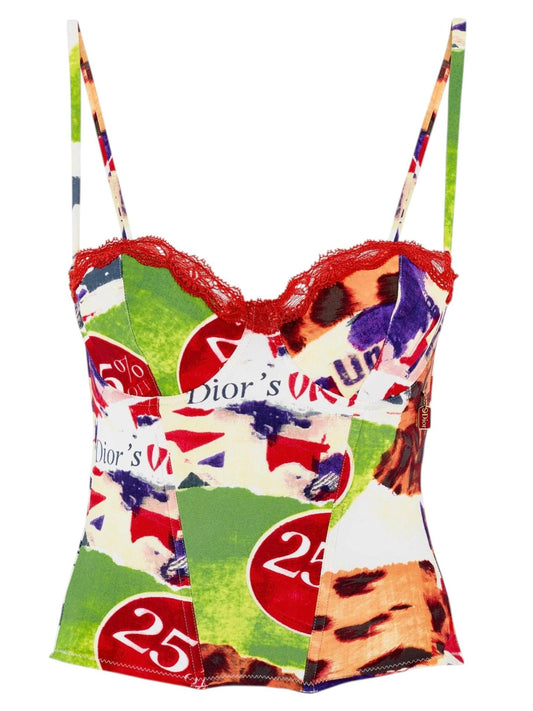 Dior Galliano Filth Corset Top - S