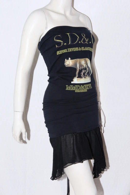 D&G 2003 Rome Bandeau Dress - S