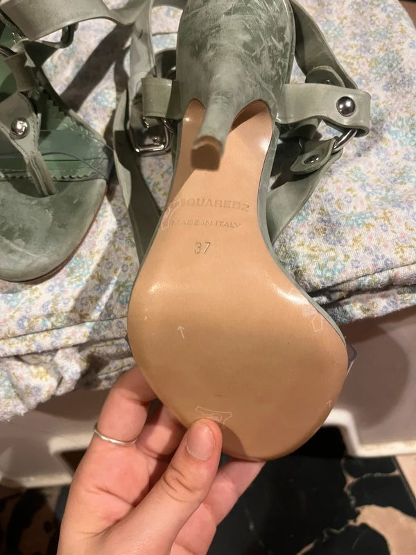 Dsquared2 Bondage Heels Brand New - 36/37