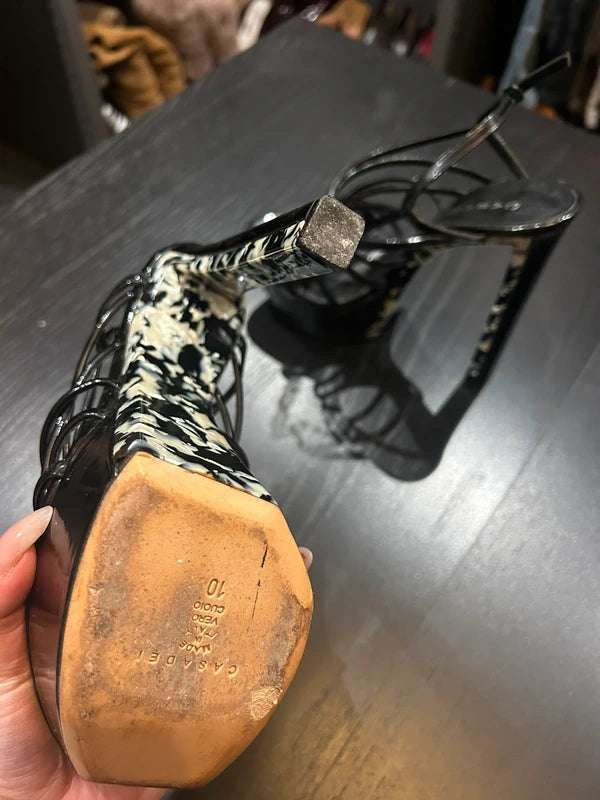 Casadei Marble Heels - 40