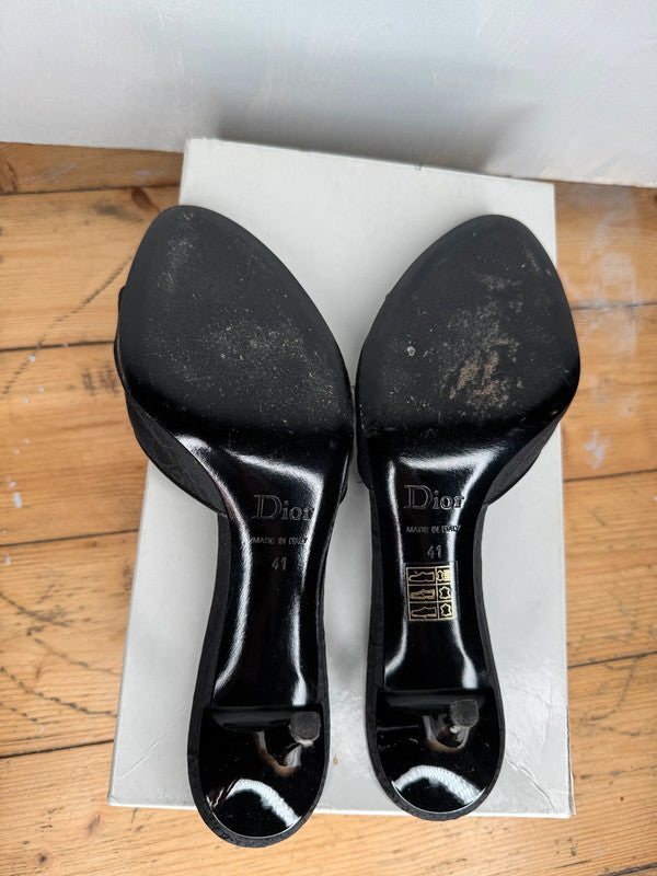Dior Gambler Dice Kitten Heels - 41