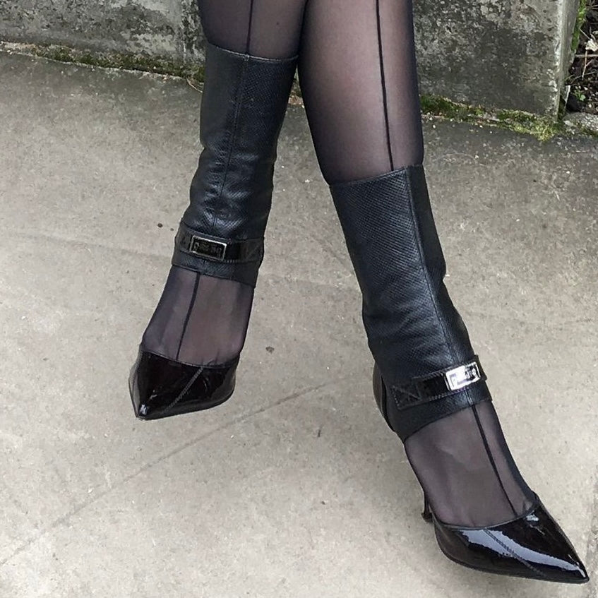 Dior Cut Out Ankle Boots - 39