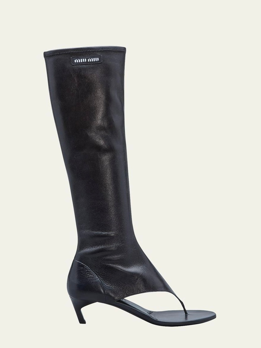 Miu Miu Thong Boots Brand New - 39.5