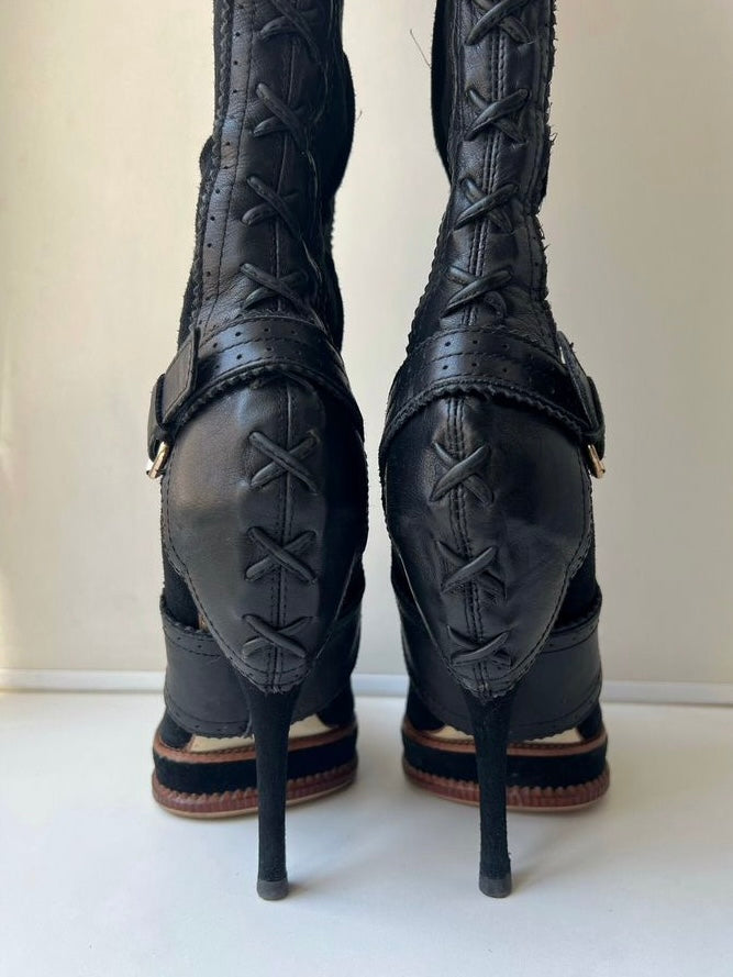 Dior by Galliano Runway Boots - 38