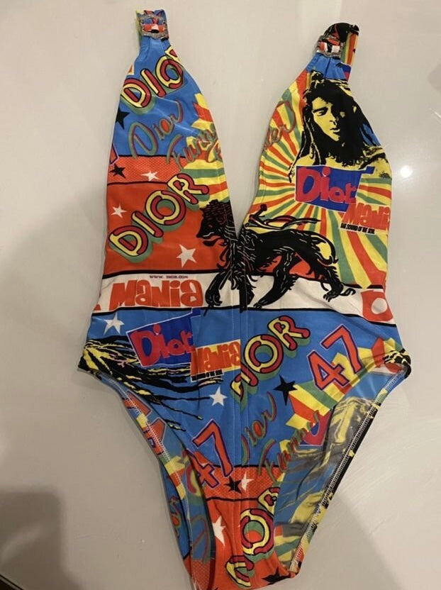 Dior Rasta Mania Swimsuit - S/M