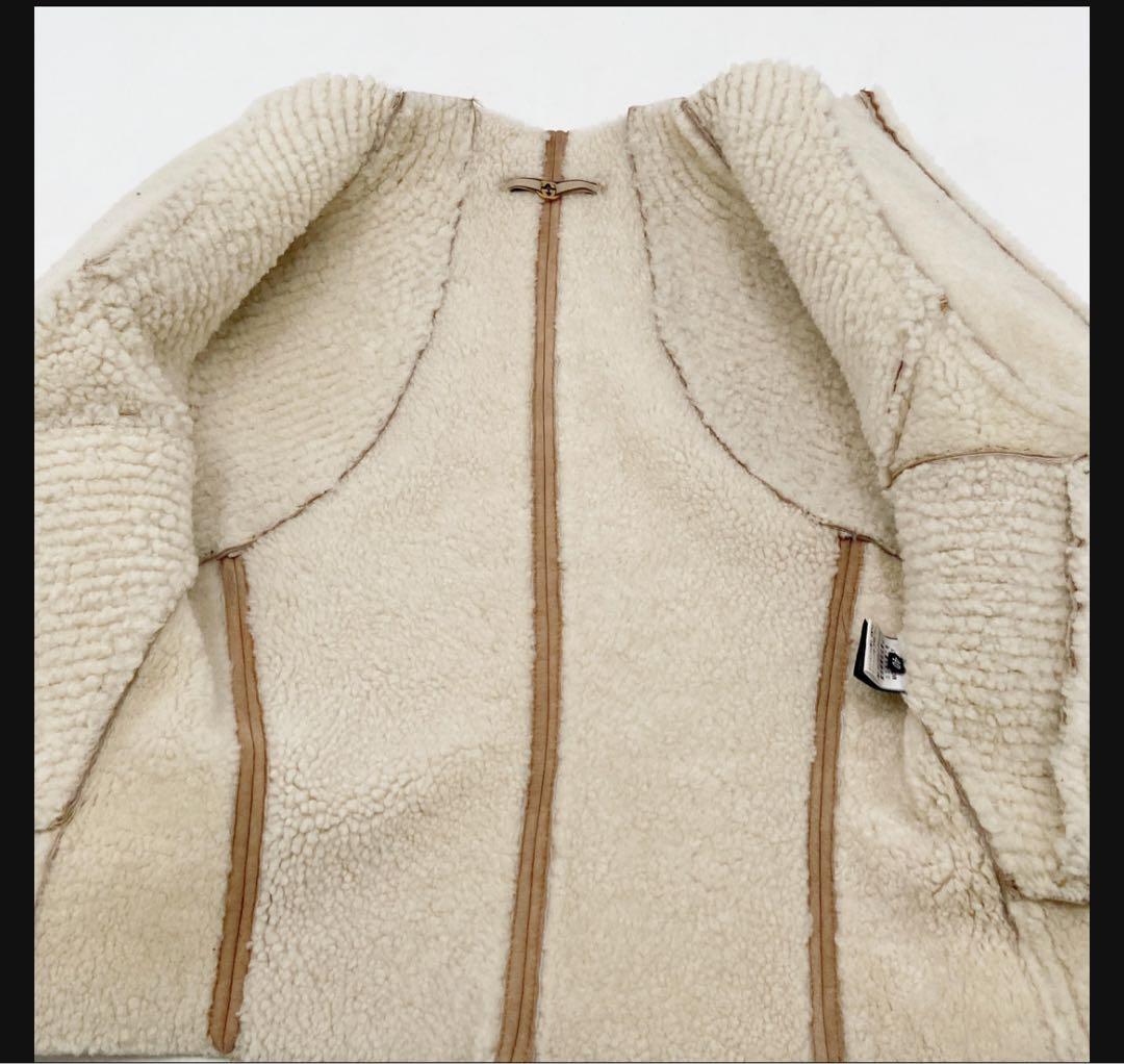 Gucci by Tom Ford Shearling Moto Jacket  - S
