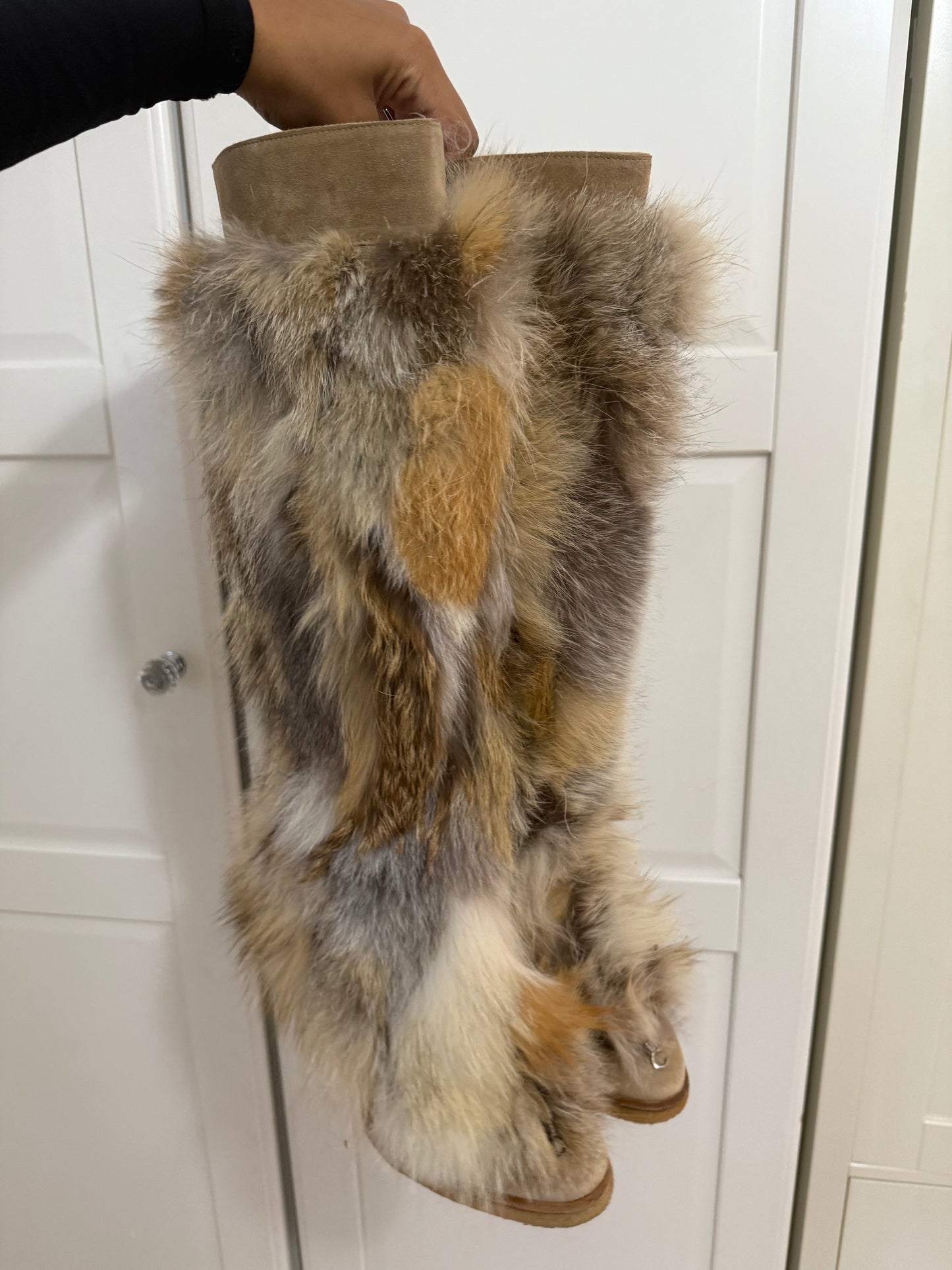 Dior Fur Askaban Boots - 40