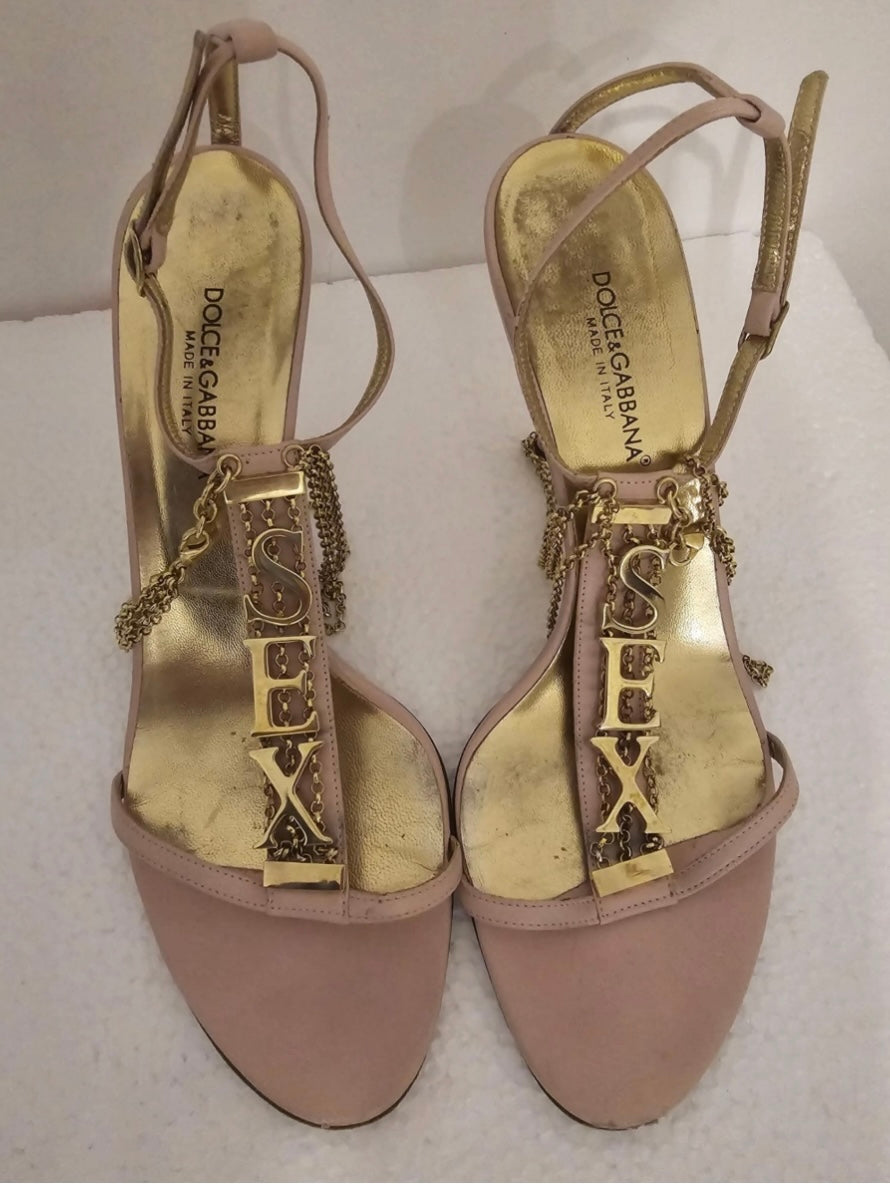 Dolce & Gabbana Sex Heels - 38
