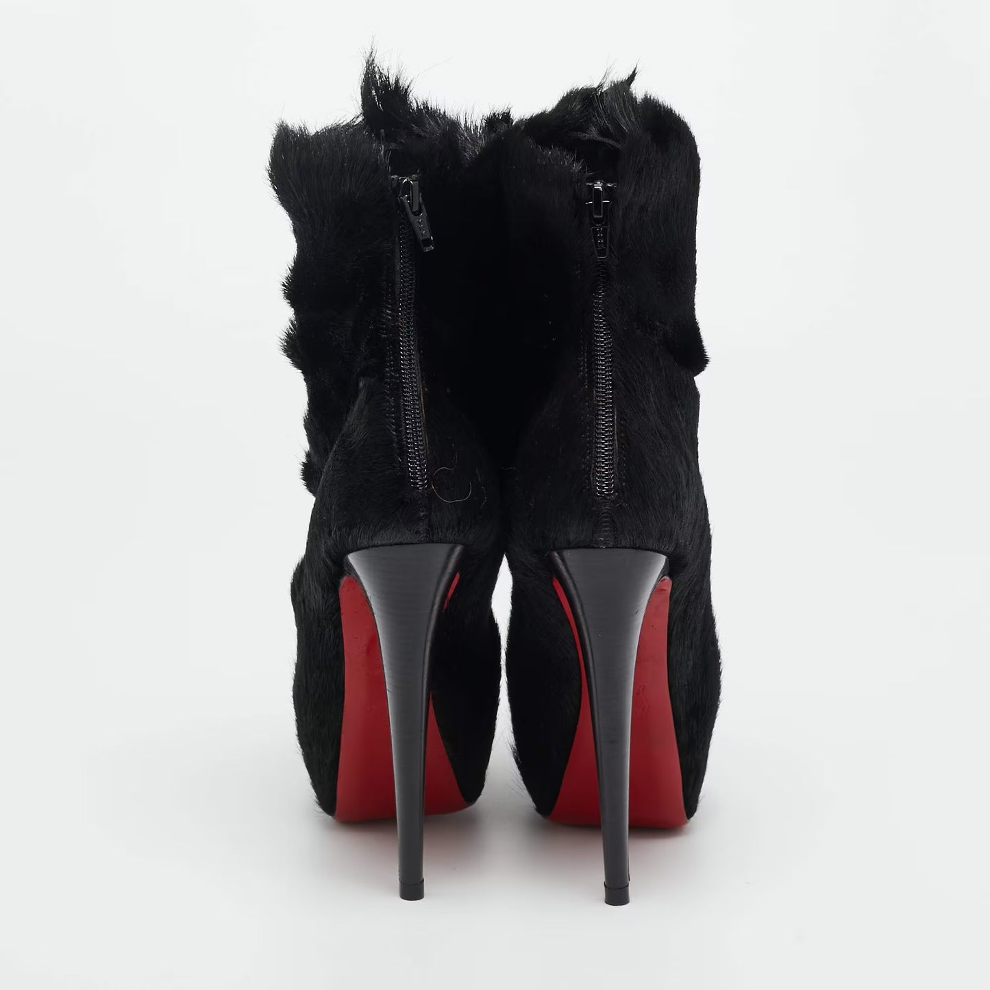 Christian Louboutin Pony Hair Ankle Boot Brand New - 35.5