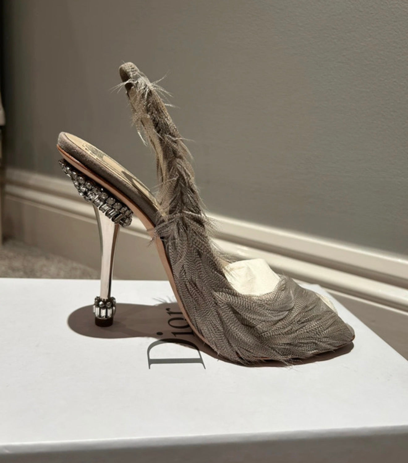 Dior Feather Heels - 36.5/37