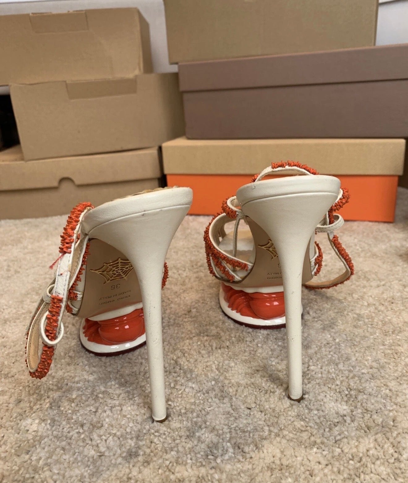 Charlotte Olympia Crab Platform Heels Brand New  - 36/36.5