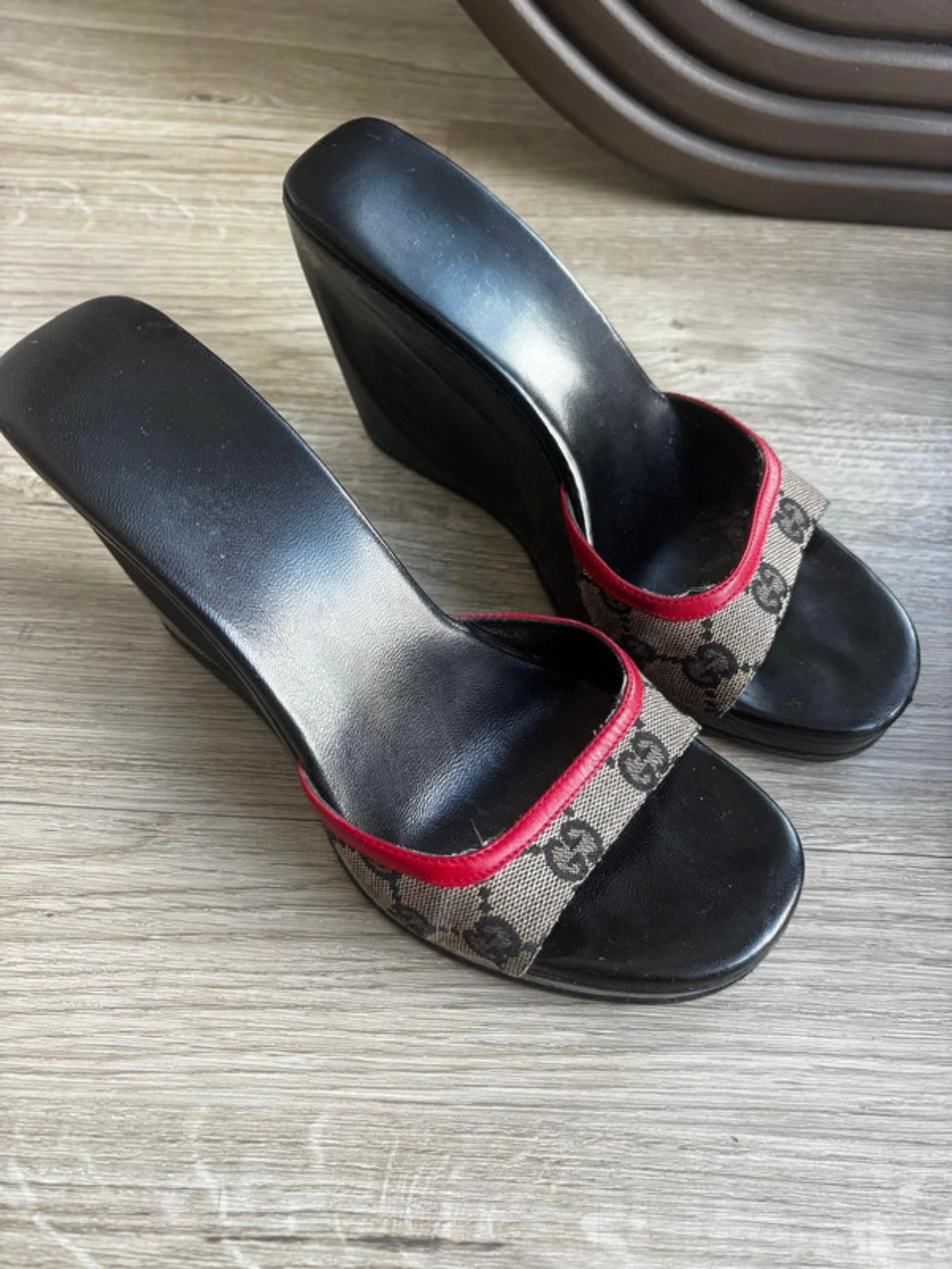Gucci Wedge Heels - 37.5