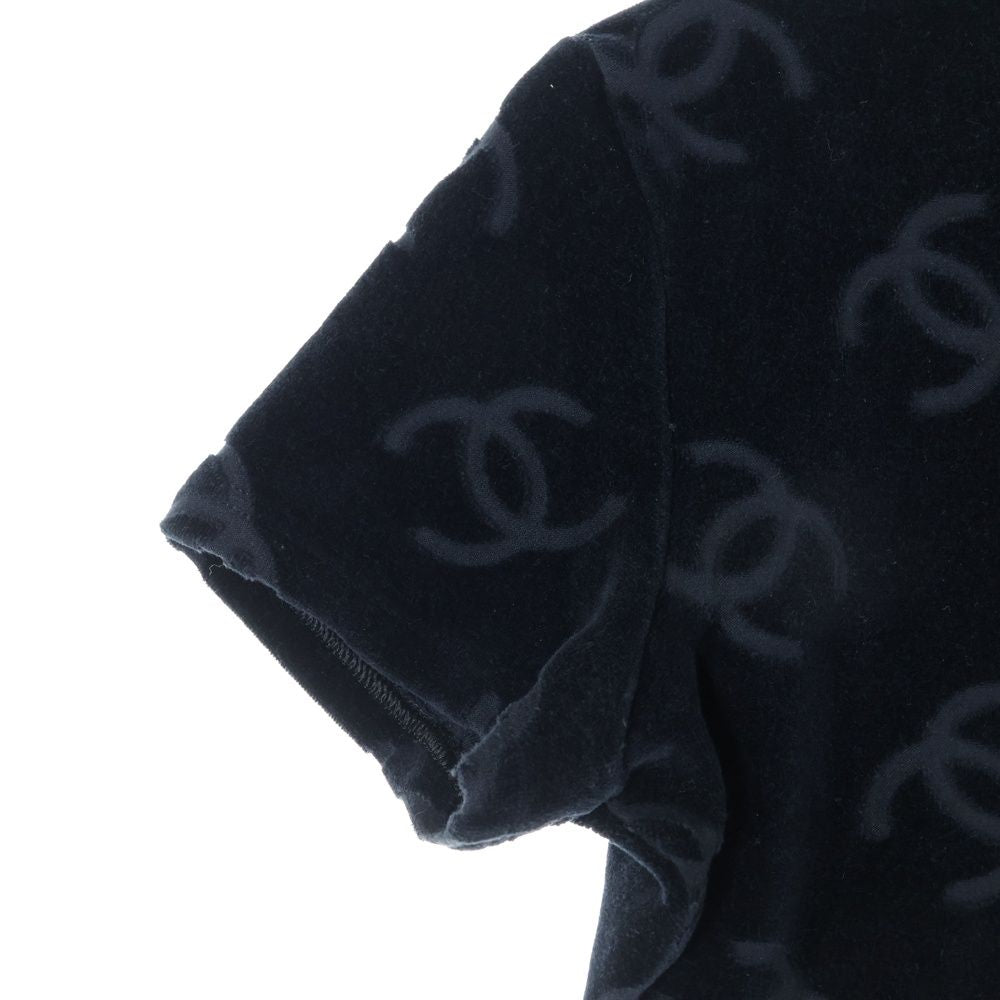 Chanel 1996 Velour T-Shirt - M/L