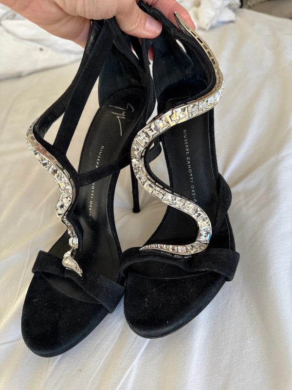 Giuseppe Zanotti Crystal Heels - 40