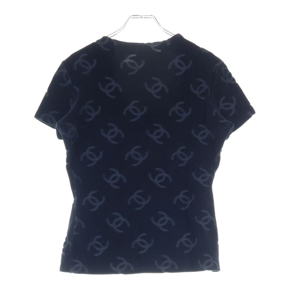 Chanel 1996 Velour T-Shirt - M/L