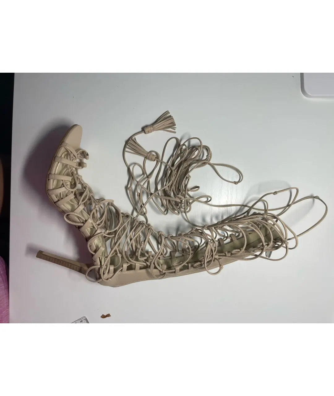 Roberto Cavalli SS 2014 Runway Gladiator Boots Brand New  - 37