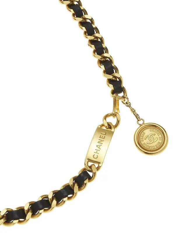 Chanel Medallion Thick Chain Belt